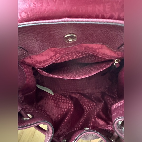 Kate Spade Backpack. Color Red/Purple - Picture 4 of 5